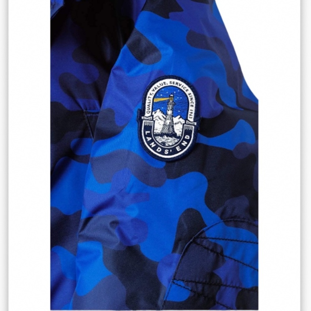 LANDSEND Big Kids Expedition Down Winter Parka, WARMEST RATING: +20° to -26° - Picture 4 of 4